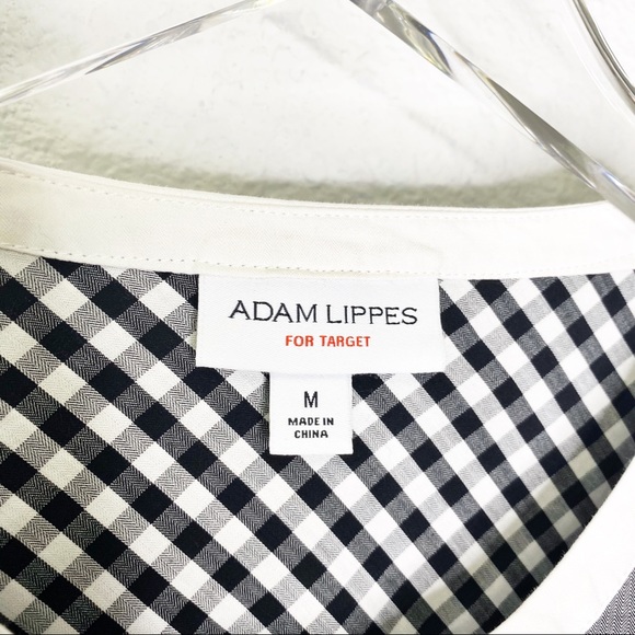 Adam Lippes Color Block Long Sleeve Button Up - Picture 4 of 5